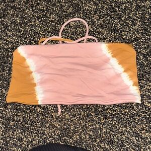 L*Space tie dye bikini top